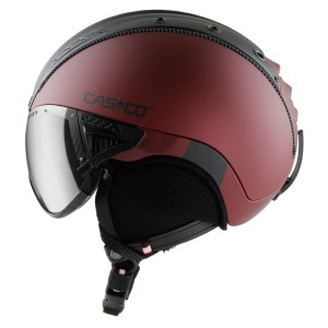 Kask narciarski CASCO SP-2 Visor Carbonic red XL