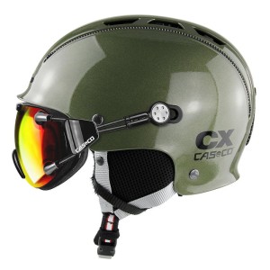 Kask narciarski Casco CX-3 Icecube olive-yellow M