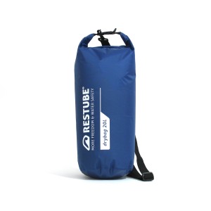 Wodoodporna torba RESTUBE Drybag 30 l z paskiem na ramię, niebieska