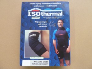 Opaska na łokieć Isothermal + wzmacniacz uciskowy S