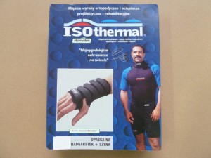 Opaska na nadgarstek Isothermal Prawa + szyna L