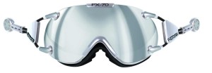 Gogle narciarskie Casco FX-70 Carbonic chrome silver L