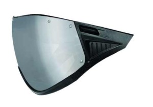 Szyba SNOWmask 2 do kasków narciarskich Casco SP-2 Visor Carbonic silver