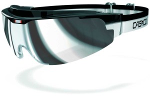 Okulary do nart biegowych Casco Nordic Spirit Carbonic black white L