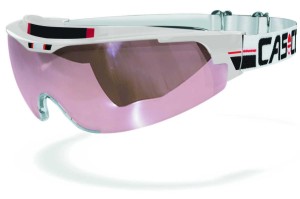 Okulary do nart biegowych Casco Spirit VAUTRON Comp white L (podnoszona szyba)