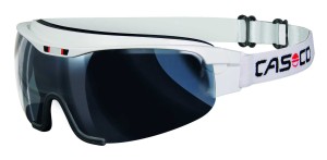 Okulary do nart biegowych Casco Spirit Carbonic white M (podnoszona szyba)